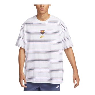 Nike Fc Barcelona Premium Essentials T-Shirt White FN2657-100