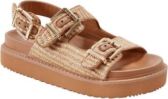 Marc Fisher Marc Fisher Ltd Agenda Leather-Trim Sandal