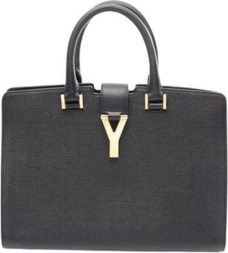 Saint Laurent Pre-owned Handbag - Dames - Vintage Handtas - Zwart - ONE Size - Vintage