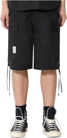 Undercover Casual Shorts - Heren - Korte Broeken - Zwart - L - Katoen - Korte Broeken