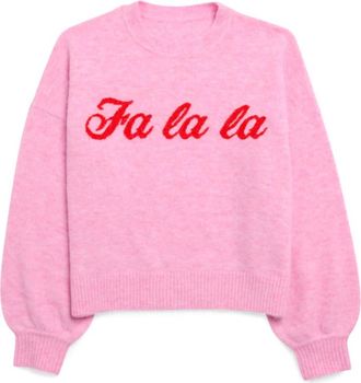 Shiraleah Womens Fa La La Sweater In Pink