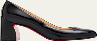 Christian Louboutin 55mm Miss Jane Patent Leather Pumps