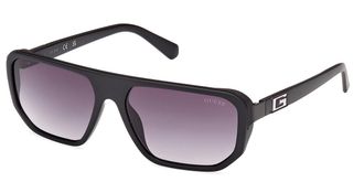 Guess GU00124 02B Mens Sunglasses Black Size 59