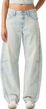 Levi's Baggy Dad Barrel Jeans in Cielito Lindo Acid at Nordstrom, Size 24 X 32