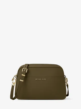 Michael Kors Jet Set Small Leather Camera Crossbody Bag