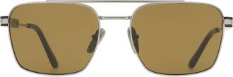 Prada PR 67ZS 5AV01T Mens Sunglasses Gunmetal Size 56