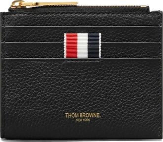 Thom Browne Small Leather Goods - male - Thom Browne - Wallets & Cardholders - Black - ONE SIZE - Accessories