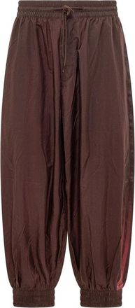 Yohji Yamamoto Broeken, Heren, Bruin, S, Broek