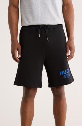 HUGO BOSS Nomario Cotton Shorts in Black at Nordstrom Rack, Size Xx-Large