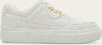 Ferragamo Women Gancini sneaker White Size 2.5