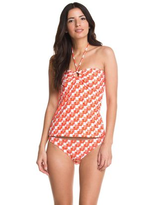 Shoshanna Zulu Print Brief Bottom