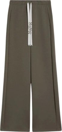 Max Mara Dames, Broeken, Bruin, Maat: XL