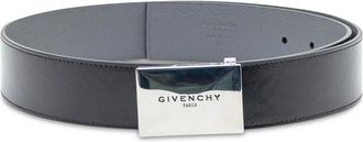 Givenchy Belts, male, Black, Size: 100 CM Label Reversible Belt in Leather