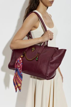 Kurt Geiger Sloane Shopper Bag, Womens, Burgundy