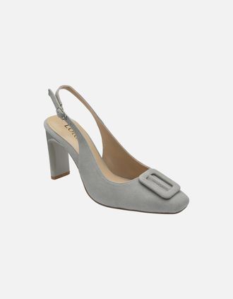 Lotus Womens Luciana Womens Slingback Court Shoes - Grey - Size: 6