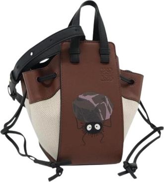 Loewe Pre-owned Bucket Bag - Dames - Vintage Tas - Bruin - ONE Size - Leer - Vintage