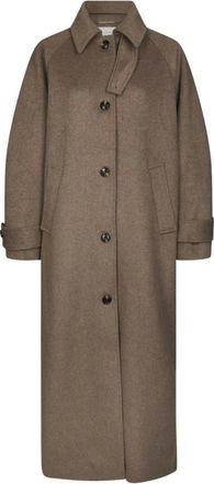 Neo Noir Keaton Wool Coat - - Coats - Donna - Marrone - S
