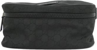 Gucci Black Nylon Fanny Pack (Pre-Owned)