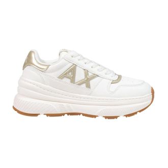 A|X Armani Exchange Schoenen, Dames, Wit, 40 EU, Sneakers