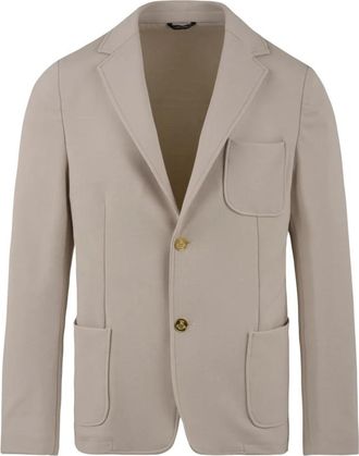 Daniele Alessandrini Jassen - Heren - Blazers - Beige - XL - Polyester - Jassen