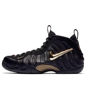 Nike Air Foamposite Pro Black Metallic Gold 624041-009