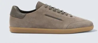 Ermenegildo Zegna 232 suede sneakers