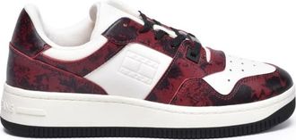 Tommy Jeans Retro Basket Sneakers - Heren - Sneakers - Veelkleurig - 43 EU - Leer - Schoenen