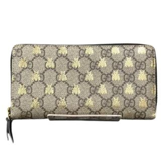 Gucci Pre-owned Wallets, male, Beige, Size: ONE SIZE Pre-owned Long Wallet (bi-fold)