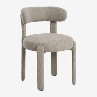 Sklum Pack De 4 Sillas De Comedor Tapizadas Y En Hierro Jolie Sklum