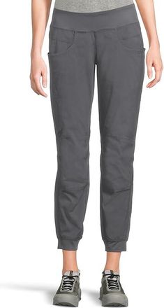 Prana Kanab Pants Womens Casual Pants Thundercloud : LG (Womens 12-14) R, Cotton/Nylon/Spandex