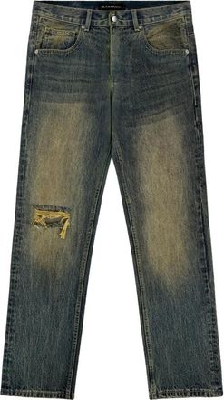 Black Bananas Jeans, Heren, Blauw, W36, Denim, Ash Fade Denim