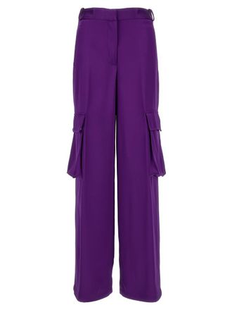 Versace Satin Cargo Pants