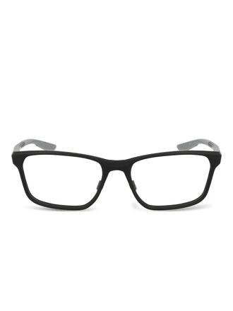 Nike 7405 rectangle-frame glasses - Black