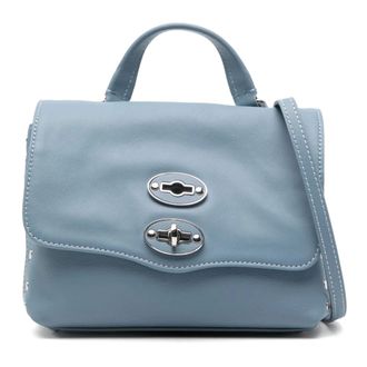 Zanellato Handbags, female, Blue, Size: ONE SIZE Postina Saeta