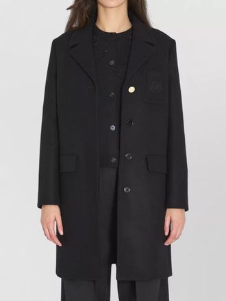 Gucci batavia wool coat regular fit belt