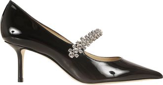 Jimmy Choo London Bing 65 Pointed-Toe Patent Leather Pumps