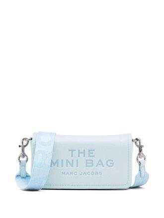 Marc Jacobs Blue The Leather Mini Crossbody Bag