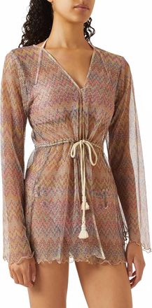 PQ Swim Rachel Tie Tunic In Dazzle