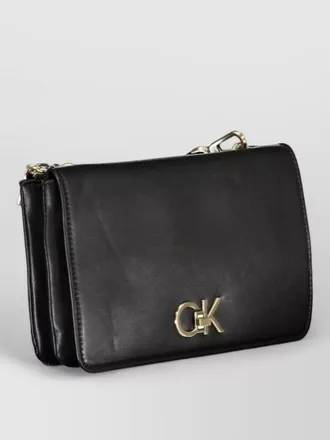 Calvin Klein synthetic leather clutch bag