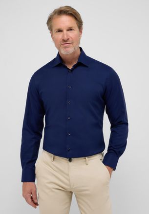 Eterna Langarmhemd MODERN FIT NON IRON (b&uuml;gelfrei)