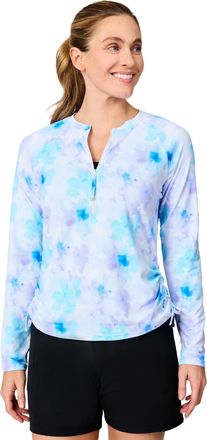 Free Country Womens SunFree Quarter Zip UPF Sunshirt