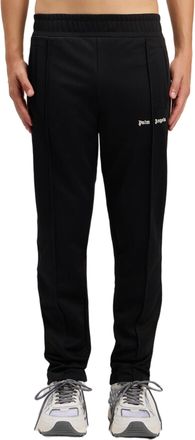 Palm Angels Black Classic Logo Track Polyester Pants