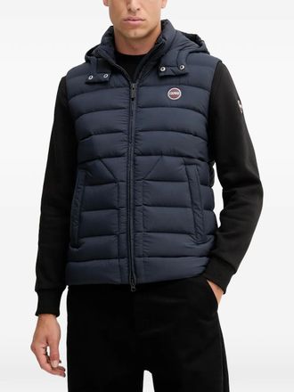 Colmar hooded padded gilet - Blue