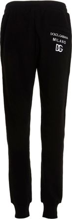 Dolce & Gabbana Mens Black Cotton Joggers (workout Pants)
