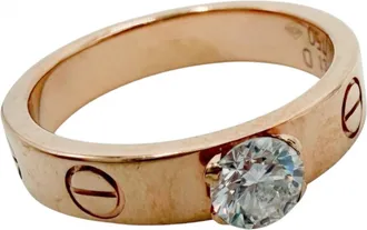 Cartier Pink Gold (18K) Band Ring (Pre-Owned)