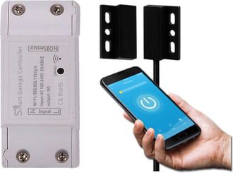 OEM Controlador De Puerta De Garaje Tuya Wifi Con Sensor De Apertura