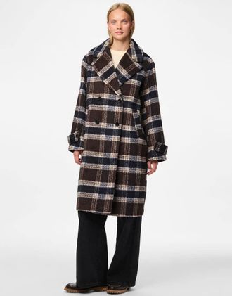 Pieces Giacca color hot fudge-Marrone