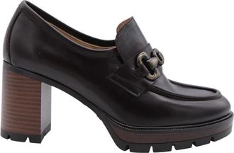 Nero Giardini Stijlvolle Mocassin Schoenen voor Vrouwen - Dames - Pumps - Bruin - 40 EU - Schoenen