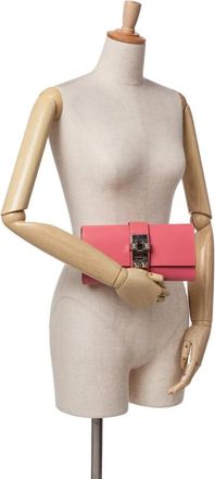 Hermès Clutches - 2014 Tadelakt Medor Clutch 23 - Gr. unisize - in Rosa - für Damen