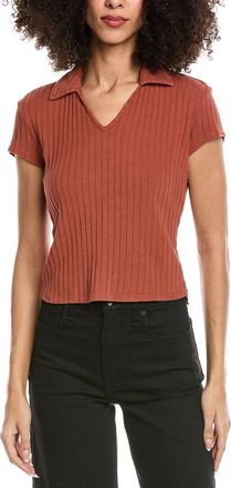 Bella Dahl Collared Crop Top